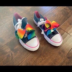 Jojo Siwa Denim shimmer Shoes